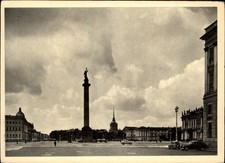 Palace Square Leningrad Russia vintage postcard k586