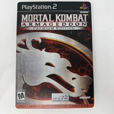 Mortal Kombat Armageddon Premium Edition Steelbook PS2