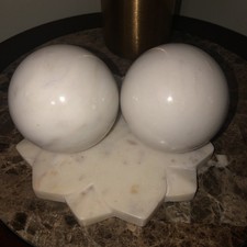 Marble Balls And Marble Tray Set