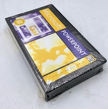 Vintage Microsoft PowerPoint for Windows 95