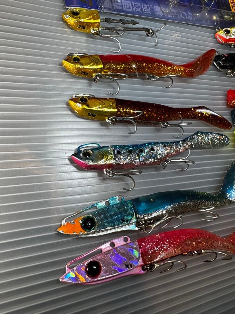 9-piece set of jig head wormsQuick Set, Hamaoh, Howl - Image 2