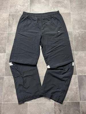 Nike Trackpants baggy vintage grau/weiß Größe L.