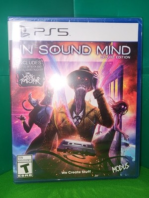 BRAND NEW - In Sound Mind: Deluxe Edition (Sony PlayStation 5, 2021, Modus) PS5