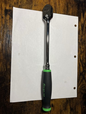 #ad #ad Snap on Tools USA NEW 3 8quot; Drive GREEN Soft Grip LONG Fixed Head Ratchet FHL80G $149.99