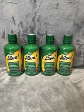 ☑️4 Bundle Nature's Way Alive Liquid Multivitamin Max Potency - 30.4 FL OZ.  