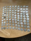 Lot Of 100 - Kennedy 40% Silver Half Dollars - Mixed Dates - NR - Free USPS Ship