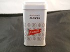 VINTAGE FRENCH'S GROUND CLOVES SPICE TIN - PARTIALLY FULL — photo 4