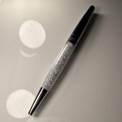 Swarovski Crystal Pen Crystal-Filled Silver Tone Ballpoint Pen