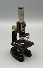 altes kleines Mikroskop Spielzeug Deko #KA131