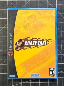 Dreamcast Crazy Taxi Version 5 Your Choice of Custom Case NO Game or Manual