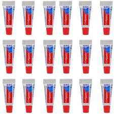 (Pack of 18) Colgate Cavity Protection Mint Toothpaste, 0.17 fl oz, 5 Gr