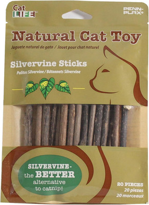 Cat-Life Silvervine Sticks for Cats   Natural Chew Toy   the Better Alternative