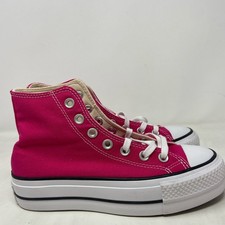 Converse Chuck Taylor Lift Hi Cerise Pink Women 5.5