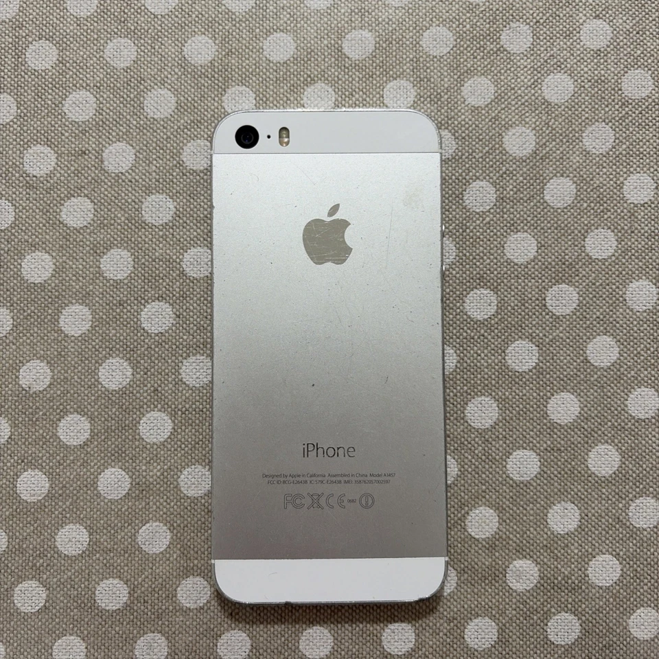 Apple iPhone 5s A1457 Bianco Silver 4231 - Immagine 2 di 4