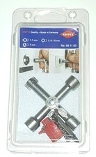 Image of Knipex 00 11 03 Utilities Control Cabinet Key Electricity Gas