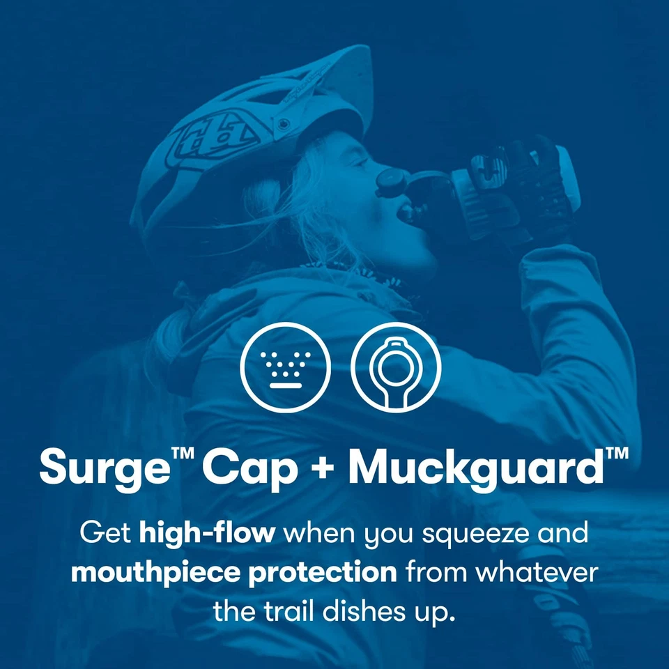 - Zipper - 20oz Muck, Slate Blue & Turquoise - Insulated Water Bottle - Ideal... - Image 4 of 4