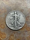 1944 Walking Liberty Half Dollar 90% Silver US Coin Circulated Philadelphia Mint