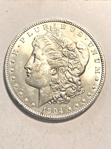 1904 - O Morgan Silver Dollar Uncirculated
