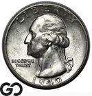 1940-S Washington Quarter, BU++
