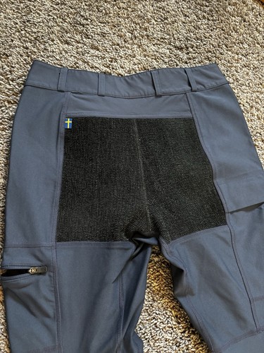 Fjallraven Abisko Trekking Hiking Outdoors 81506 Black Tights Men’s Size XS - Picture 7 of 7