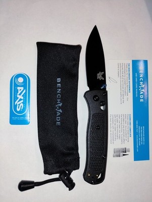 Benchmade Bugout 535 CPM-S30V Black Grivory Handle Folding Knife