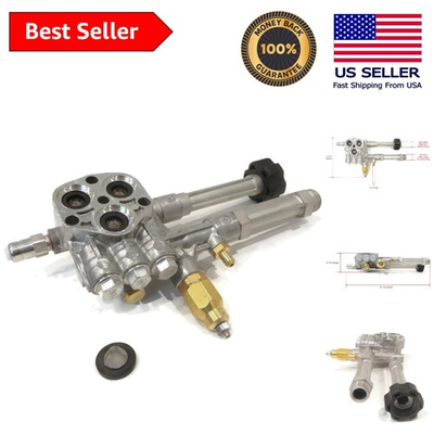 #ad Complete Pump Head with Unloader Essential Upgrade for .2G Pressure Washers $131.35