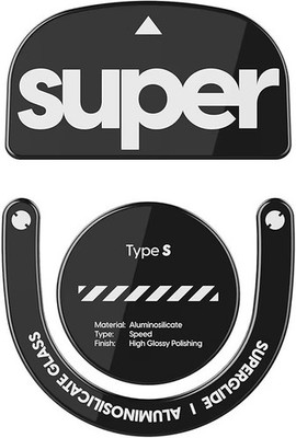 Pulsar Superglide Skates Type-S For Logitech G PRO X Superlight, Black