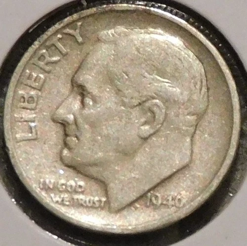 New ListingSilver Dime - Roosevelt - 1946-S [Set break]