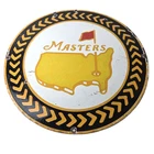 Vintage Masters Golf Sign - Golfing Sales Clubs Dealer Porcelain Gas Pump Sign