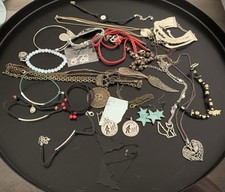 Assorted Costume Jewelry Bundle - Necklaces Bracelets Earrings