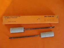 NOS SUPERIOR HONE CORPORATION STYLE A HONING STONE SET COARSE 16-8-180 SIZE 1"