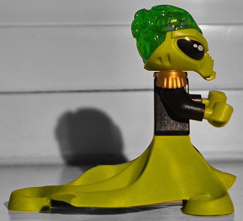 Lego Minifigure- Alien Commander (ac011) Alien Conquest UFO Space Rare Retired - Picture 4 of 4