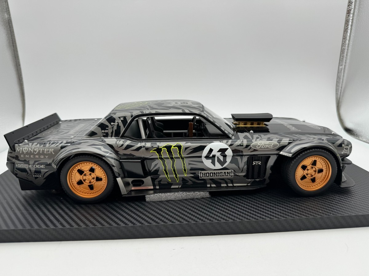 Top 1:12 Ford Mustang Hoonigan Ken Block's 1965 Monster Model Car