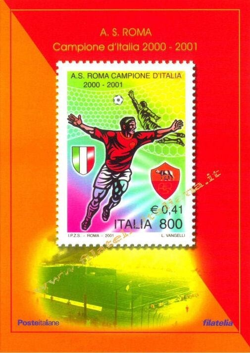 【中古】 Roma Campione D’italia 2000ー2001 ROMA CAMPIONE D'ITALIA 2000-2001 GAZZETTA DELLO SPORT CON INSERTO