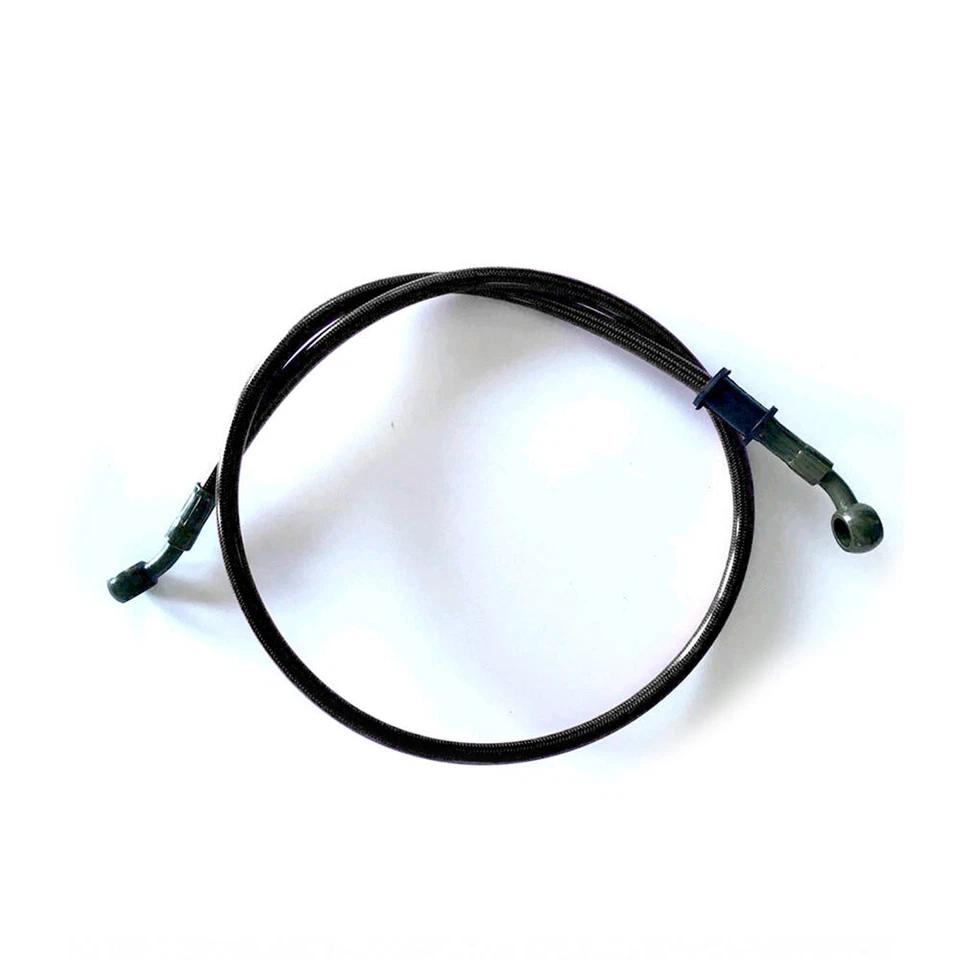 Manguera embrague freno hidráulico reforzado acero trenzado 120 cm motor Foto 3 de 4