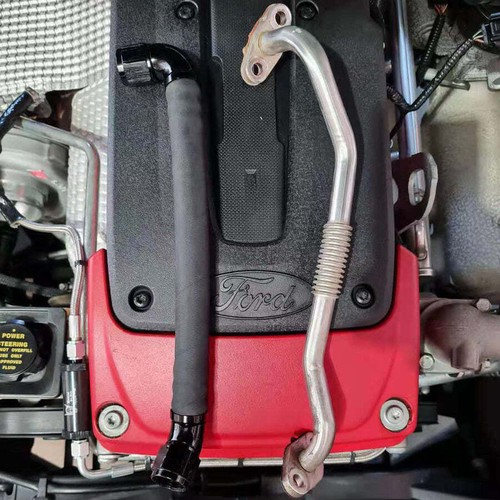 DPP Turbo Oil Feed &Oil Drain Line Kit For Ford Falcon XR6 BA/BF/FG FPV F6 - Picture 4 of 5