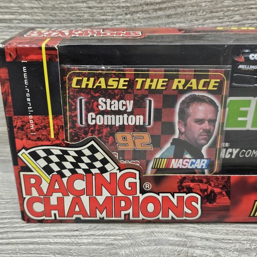 Racing Champions #92 Stacy Compton Transporter & Stock Car Chase The Race - Picture 3 of 14