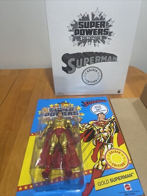 DC Super Powers ~ Matty Collector ~ Superman ~ Golden Edition ~ 2014
