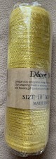 Decor Floral Mesh Wrap YELLOW GOLD STRIPE 10  x 10 Yards Roll Ribbon NEW 1 Rolls
