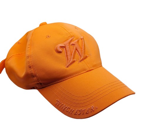 Winchester Orange Hunting Baseball Hat 
