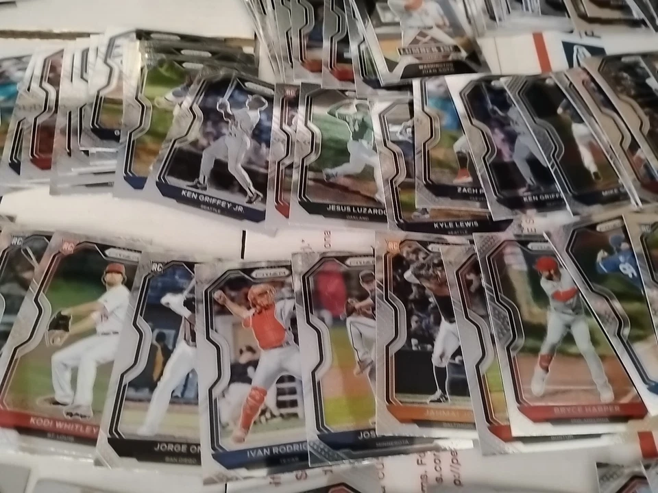 Caja 600+ct MLB Tarjetas de Béisbol Todas Prizm Refractor Holo Colección Lote de Reventa + Foto 4 de 4