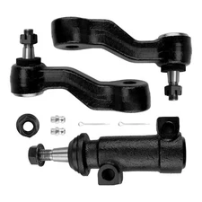 3PC Front Pitman Idler Arm Idler Bracket Set For GMC Sierra Yukon Chevy Cadillac