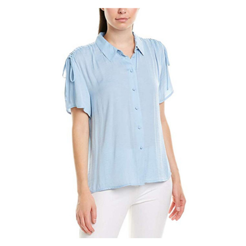 vince camuto short sleeve blouse