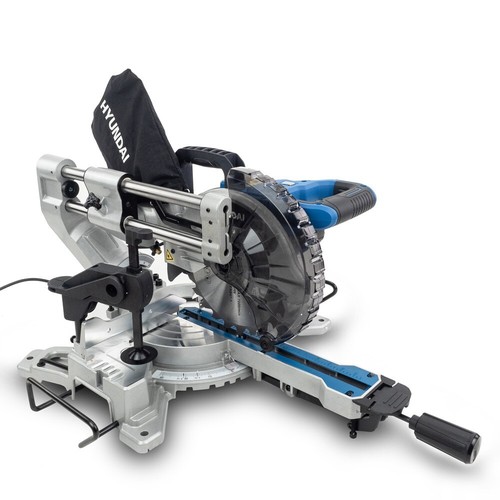 Hyundai 1500W Electric Mitre Saw / Chop Saw with 210mm Blade, 230V