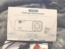 OVEDISA 8K Full UHD Dash Cam Dual Cameras