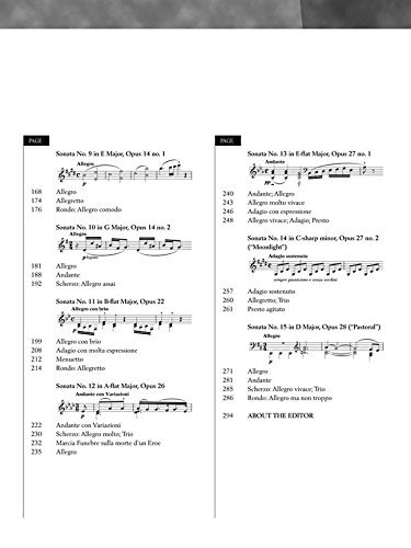 Beethoven - Klaviersonaten, Band I - nur Buch: Nr. 1-15 (Hal Leonard Klavier - Bild 4 von 4