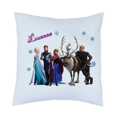 LA QUEEN DES NEIGES custom first name cushion ref 04 - Picture 1 of 1