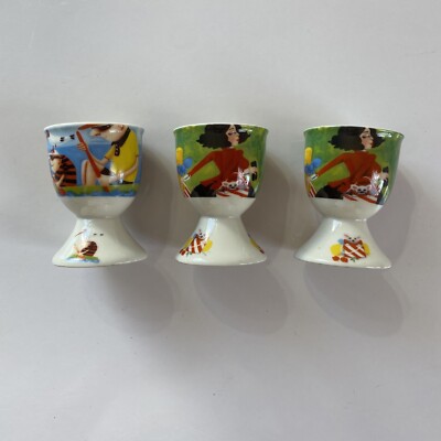 Maxwell & Williams Egg Cup x3, Lot Bundle, Breakfast & Lunch, Ceramic, Kitchen