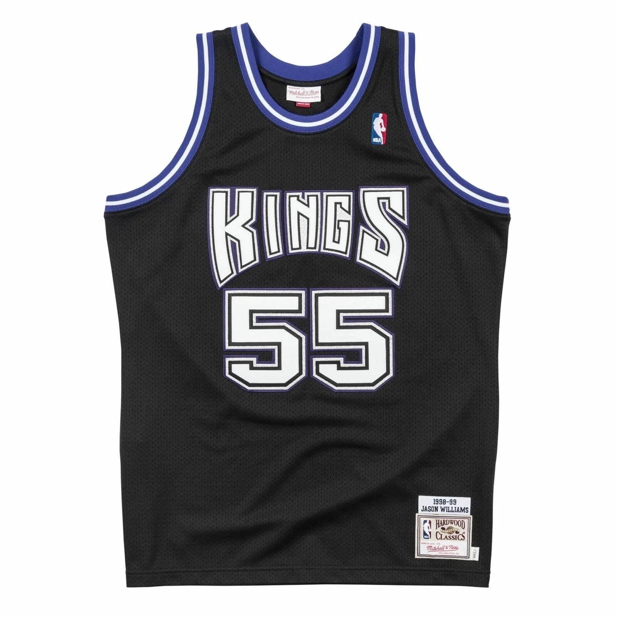 Mens Mitchell & Ness NBA Jason Williams 1998-99 Sacramento Kings Alternate Authentic Jersey - 2XL