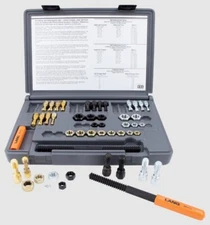 Lang Tools 971 48 Piece SAE & Metric Thread Restorer Set (Coarse, Fine Dies)